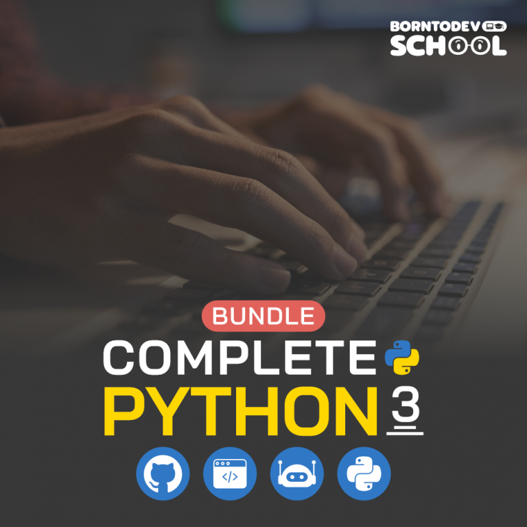 Complete Python 3 Programming (Bundle) – BorntoDev เริ่มต้นเรียน เขียน ...