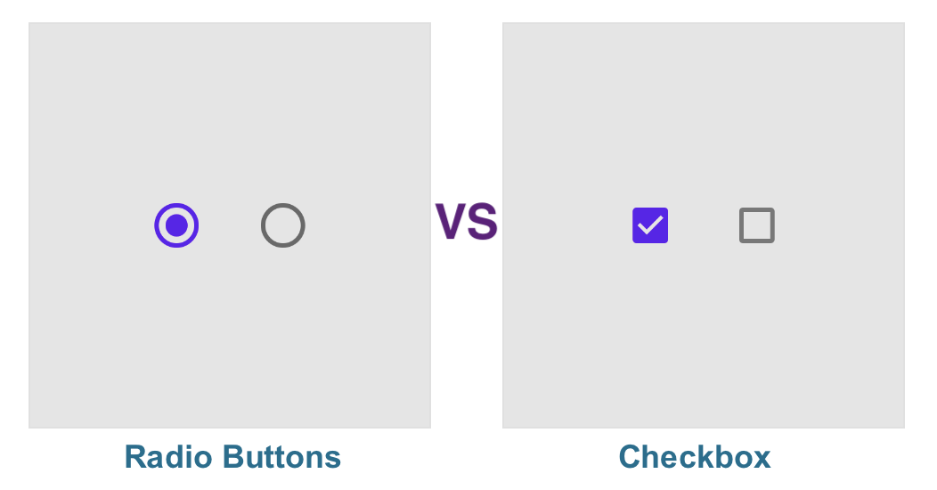 Checkbox VS Radio Button เลือกแบบไหนให้เหมาะกับการใช้งาน?